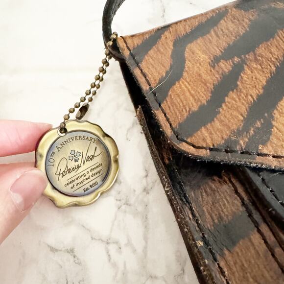 PATRICIA NASH 10th Anniversary Cassano Tiger Print Crossbody Bag - Picture 8 of 8